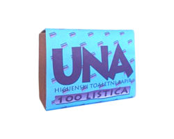 1 sloj, 100 listića, roze | Trans. pak. 60 | Barkod: 8600101701053 Toalet papir listici UNA